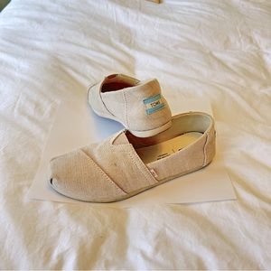 Cream/golden ALPARGATA Toms